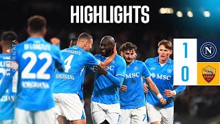 Highlights  Napoli  Roma 10  Serie A  13ª giornata [upl. by Mirella814]