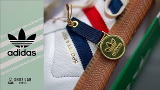 SPORTY AND RICH X ADIDAS SAMBA OG quotOLYMPICSquot INSPIRED [upl. by Trilly]