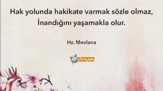 Hak Yolu  Hz Mevlana [upl. by Nezah]