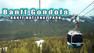 Banff Gondola in Banff National Park Alberta Canada [upl. by Aicined893]