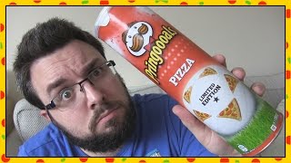 Pringles Pizza Review UK [upl. by Ainos]