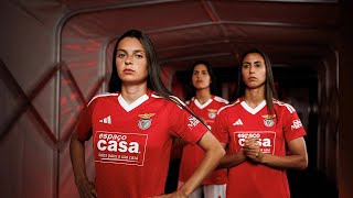 Benfica 2425 Home Football Shirt Advert [upl. by Eelyrag]