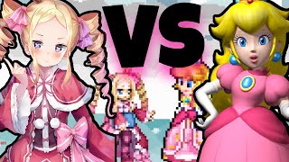 Beatrice Vs Peach  MUGEN [upl. by Anehc]