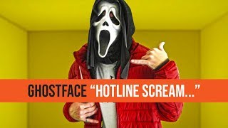 GHOSTFACE  quotHOTLINE SCREAMquot HOTLINE BLING PARODY [upl. by Olli915]