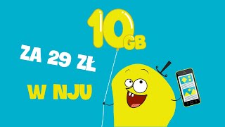 pakiet internetu 10 GB za 29 zł dla internetowych wariatów w nju [upl. by Ailecnarf]