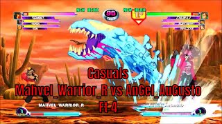 Marvel vs Capcom 2 MAHVELWARRIORR vs AnGelAuGusto CASUALS  240924 FREEMVC2 PSN GREAT GAMES [upl. by Paxton727]