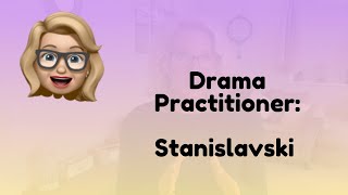 Stanislavski techniques [upl. by Anitsud]