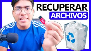 ✅ Como RECUPERAR ARCHIVOS de mi PC DISCO DURO SD USB VIDEOS  SOLUCIÓN 2023 [upl. by Simmie]