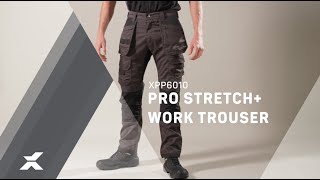 XPP6010 Xpert Pro Stretch Work Trouser GreyBlack [upl. by Houlberg]