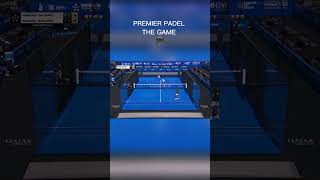 PREMIER PADEL THE GAME 🎮 padel sports highlights shorts premierpadel padeltournament [upl. by Tik998]