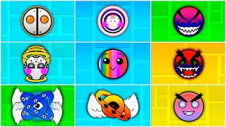 All Fire In The Hole Normal and Reverse  Geometry Dash [upl. by Drawyah]