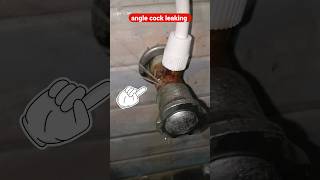 angle valve replacement plumbing plumber shorts youtubeshorts [upl. by Aihseyk]