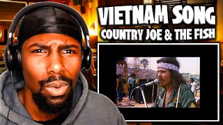 HILARIOUSLY SAD  Vietnam Song  Country Joe amp The Fish Live Woodstock 69 Reaction [upl. by Rojam514]