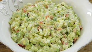 Avocado and Eggs Salad Recipe [upl. by Wini]