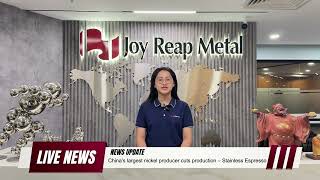 Metal market Breaking news on October 3 2024  JOY REAP NEWS [upl. by Euqinaj]