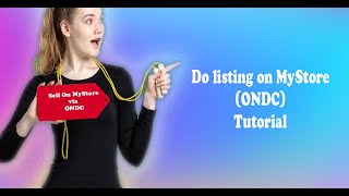 How to add products on ONDC MyStore Tutorial In Hindi [upl. by Eusadnilem]