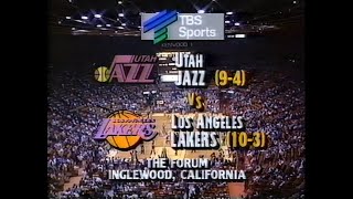 Utah Jazz at LA Lakers 1221988 [upl. by Borroff]