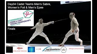 Day04 Commonwealth Junior amp Cadet Fencing Championships 2018  Finals [upl. by Norford]