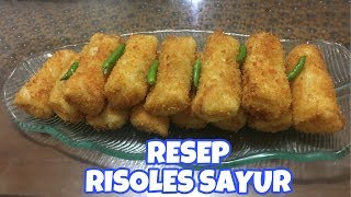 RESEP RISOLES SAYURRIDA COOKING [upl. by Kapor]