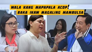 Acop Gustong Palabasin Na Ibinulsa Ni VP Sara Ang Confidential Fund Acop Walang Napala [upl. by Hagep94]