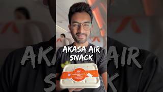 Akasa Air Ka khaana Sahi hai ✈️🥭🍽️ [upl. by Karlis]