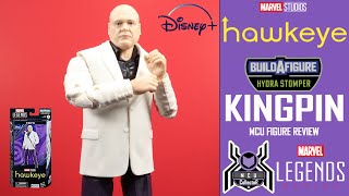 Marvel Legends KINGPIN Wilson Fisk Netflix Hawkeye Disney Hydra Stomper BAF MCU Figure Review [upl. by Marden]