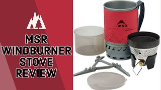 MSR Windburner stove indepth review by Wildcraft Britain [upl. by Atsirt]