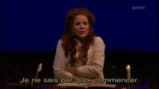 Renee Fleming  Eugene Onegin  Letter Scene part 1 [upl. by Airetnohs221]