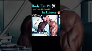 Most Ripped Bodybuilder With Lowest Body Fat 3 ☠️🔥 bodyfat bodybuilding mrolympia youtubeshorts [upl. by Hyams]