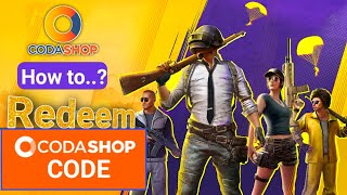 How to redeem codashop Code Codashop redeem code kaise use Kare New [upl. by Dedrick]