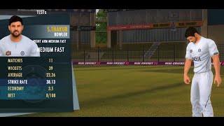 Shardul Thakur take 5 wickets against Pakistan realcricket22 [upl. by Abdu]