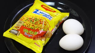 Maggi with 2 Eggs 😋😋 Tasty Egg Maggi Recipe  Breakfast Lunch Recipe  Noodles  Maggi Recipe [upl. by Helga656]