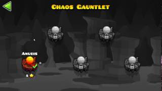 Anubis 100 All Coins Chaos Gauntlet Geometry Dash 21 [upl. by Gherlein]