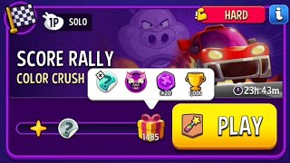 Hard color crush solo challenge1485 points score rally solo challengematch masters [upl. by Geirk]