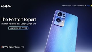 OPPO Reno 7 Series 100 Confirm India Price Launching 4th February  OPPO Reno 7 Pro  OPPO Reno 7 [upl. by Reiner]