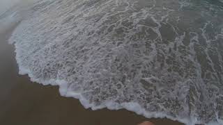 Light tackle Flounder surf Fishing in Chincoteague Virginia August 2018 [upl. by Ynafets]