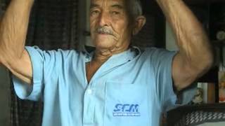 Sr Capucho Rezador 78 anos Sertão da Bahia início de 2012 [upl. by Litsyrk]