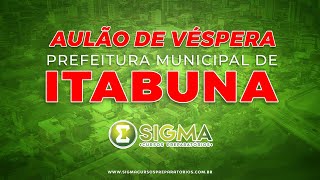 AULÃO PARA PREFEITURA DE ITABUNA [upl. by Blondy506]