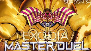 YuGiOh Master Duel Exodia Deck  Season 34 🔥 [upl. by Aissert]