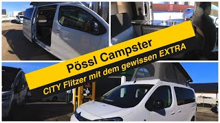 ✨PÖSSL Campster ✨ so klein und doch so groß  Ein Camper für die Stadt Familie und Camping  2024 [upl. by Liesa]