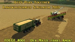 Lets Play Together  LS 13 Matze 001  Der Matze fährt Amok [upl. by Frederique936]