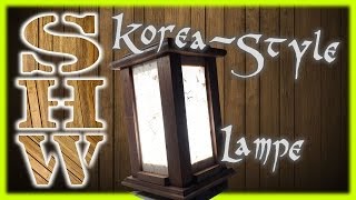 KoreaStyle Lampe you choose  we build [upl. by Ytsud295]