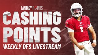 Cashing Points Shares Top Week 9 DFS Plays [upl. by Hilar730]