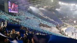 SS Lazio  AS Roma Coppa Italia 10012024 Ultras Lazio Curva Nord Distinti Nord Ovest⚽️📢🇮🇹 [upl. by Ezar]