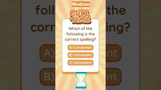 Spelling Quiz  Test Your English Skills [upl. by Navillus]