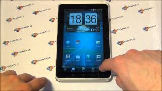 HTC Flyer Review  Test [upl. by Oicnerual]