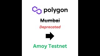 Polygon Mumbai Has Been Deprecated  Switch to Amoy Now [upl. by Ahtenak276]