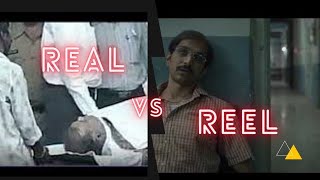 The Death Scene of Harshad Mehta Real vs Reel  The Big Bull  Scam 1992 [upl. by Arotak]