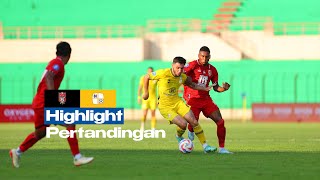 Highlight  Malut United FC VS PS Barito Putera  Pekan 9 [upl. by Eiramoj532]