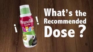 How to dosage Prunelax Liquid KIDS [upl. by Dulcia]